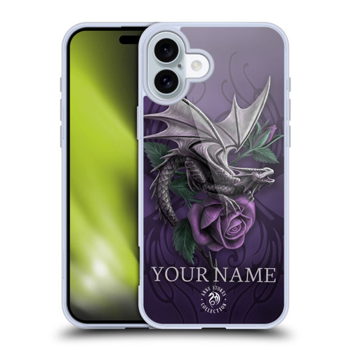 Custom Customised Personalised Anne Stokes Art Beauty 2 Soft Gel Case for Apple iPhone 16 Plus