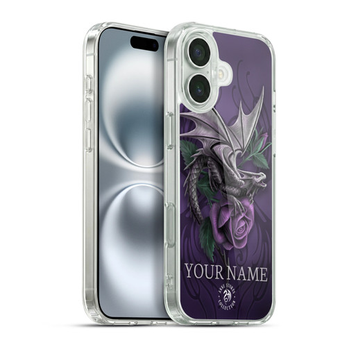 Custom Customised Personalised Anne Stokes Art Beauty 2 Soft Gel Case for Apple iPhone 16 Plus & MagSafe
