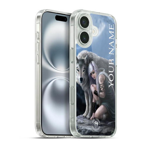 Custom Customised Personalised Anne Stokes Art Protector Soft Gel Case for Apple iPhone 16 Plus & MagSafe