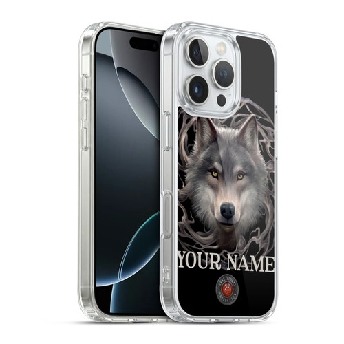 Custom Customised Personalised Anne Stokes Art Night Forest Soft Gel Case for Apple iPhone 16 Pro & MagSafe