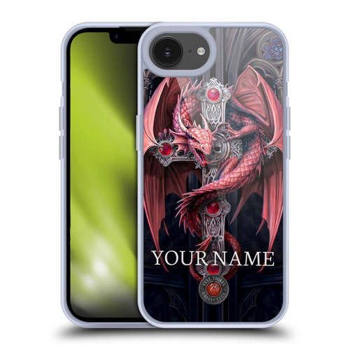 Custom Customised Personalised Anne Stokes Art Gothic Guardians Soft Gel Case for Apple iPhone 16e