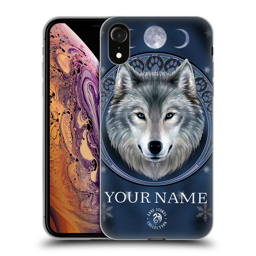 Custom Customised Personalised Anne Stokes Art Lunar Soft Gel Case for Apple iPhone XR