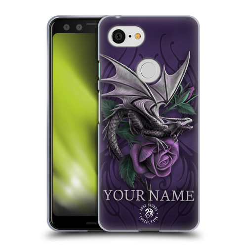 Custom Customised Personalised Anne Stokes Art Beauty 2 Soft Gel Case for Google Pixel 3