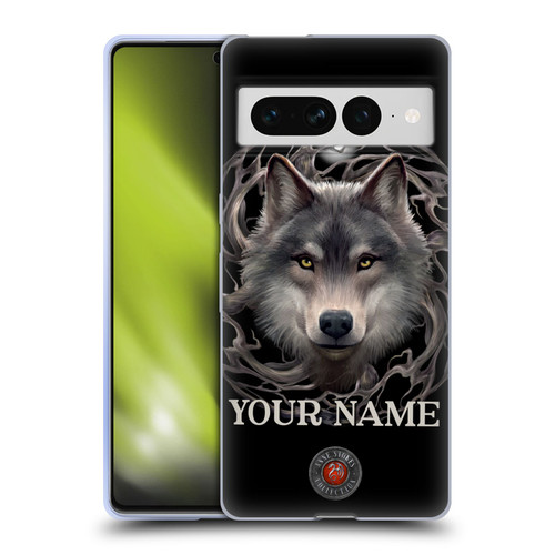 Custom Customised Personalised Anne Stokes Art Night Forest Soft Gel Case for Google Pixel 7 Pro