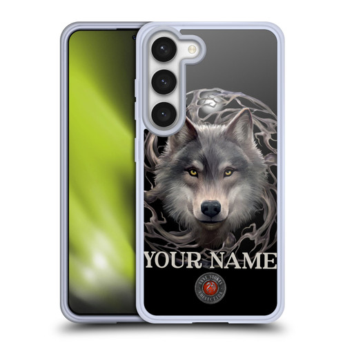 Custom Customised Personalised Anne Stokes Art Night Forest Soft Gel Case for Samsung Galaxy S23 5G