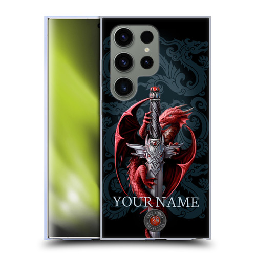 Custom Customised Personalised Anne Stokes Art Dagger Soft Gel Case for Samsung Galaxy S24 Ultra 5G
