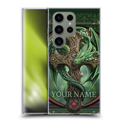 Custom Customised Personalised Anne Stokes Art Woodland Guardian Soft Gel Case for Samsung Galaxy S24 Ultra 5G