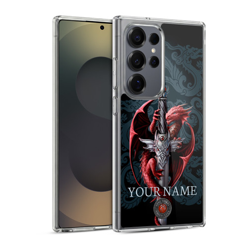 Custom Customised Personalised Anne Stokes Art Dagger Soft Gel Case for Samsung Galaxy S25 Ultra & MagSafe