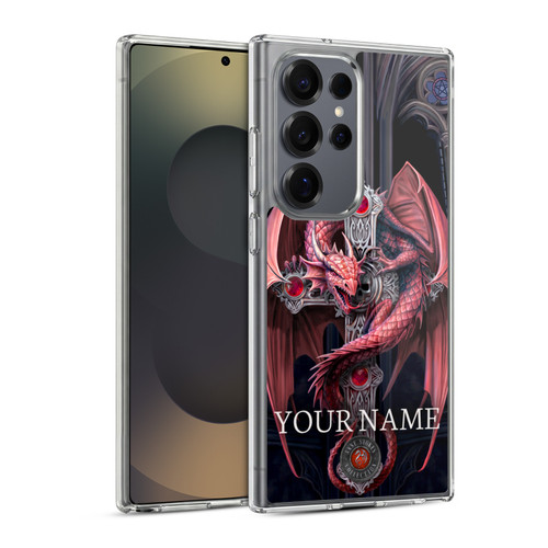Custom Customised Personalised Anne Stokes Art Gothic Guardians Soft Gel Case for Samsung Galaxy S25 Ultra & MagSafe