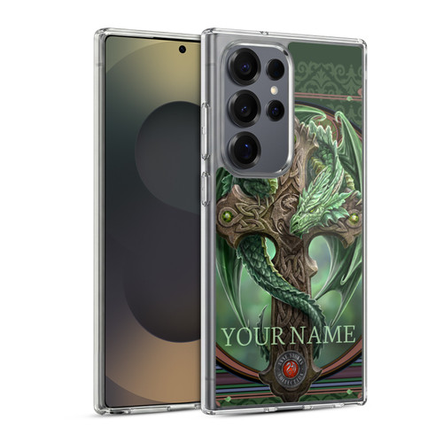 Custom Customised Personalised Anne Stokes Art Woodland Guardian Soft Gel Case for Samsung Galaxy S25 Ultra & MagSafe