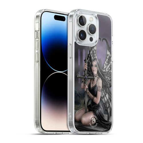 Anne Stokes Dark Hearts Lost Love Soft Gel Case for Apple iPhone 14 Pro Max & MagSafe