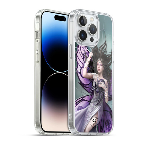 Anne Stokes Dark Hearts Silk Lure Soft Gel Case for Apple iPhone 14 Pro Max & MagSafe