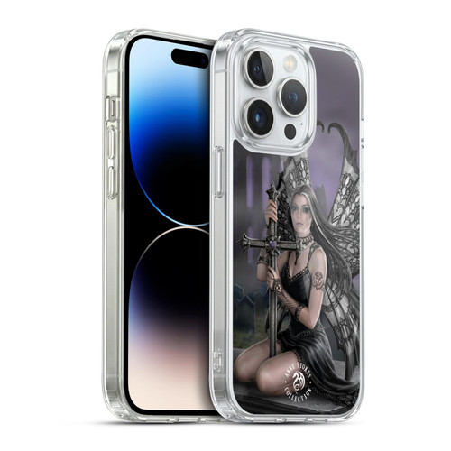 Anne Stokes Dark Hearts Lost Love Soft Gel Case for Apple iPhone 14 Pro & MagSafe