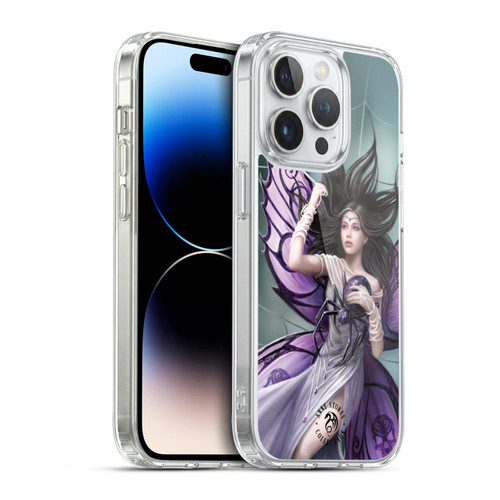 Anne Stokes Dark Hearts Silk Lure Soft Gel Case for Apple iPhone 14 Pro & MagSafe