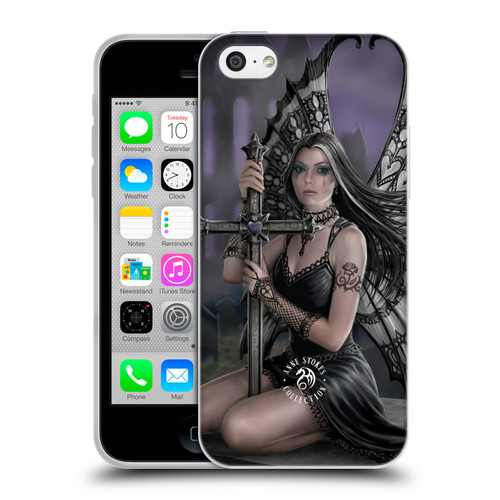 Anne Stokes Dark Hearts Lost Love Soft Gel Case for Apple iPhone 5c