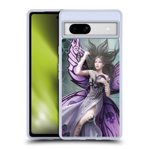 Anne Stokes Dark Hearts Silk Lure Soft Gel Case for Google Pixel 7a