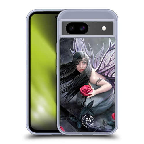 Anne Stokes Dark Hearts Rose Fairy Soft Gel Case for Google Pixel 8a