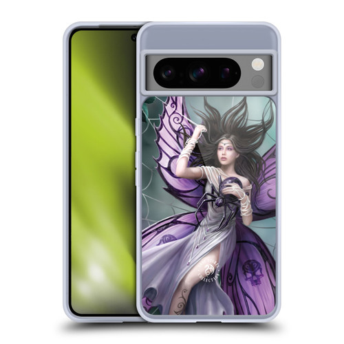 Anne Stokes Dark Hearts Silk Lure Soft Gel Case for Google Pixel 8 Pro