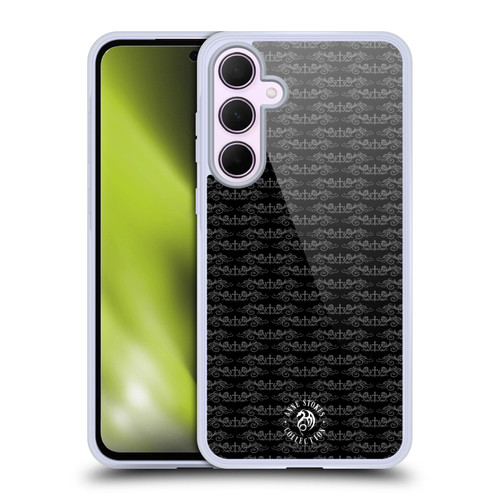 Anne Stokes Dark Hearts Gothic Rose Pattern Soft Gel Case for Samsung Galaxy A35 5G