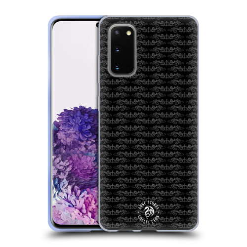 Anne Stokes Dark Hearts Gothic Rose Pattern Soft Gel Case for Samsung Galaxy S20 / S20 5G