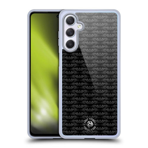 Anne Stokes Dark Hearts Gothic Rose Pattern Soft Gel Case for Samsung Galaxy M54 5G