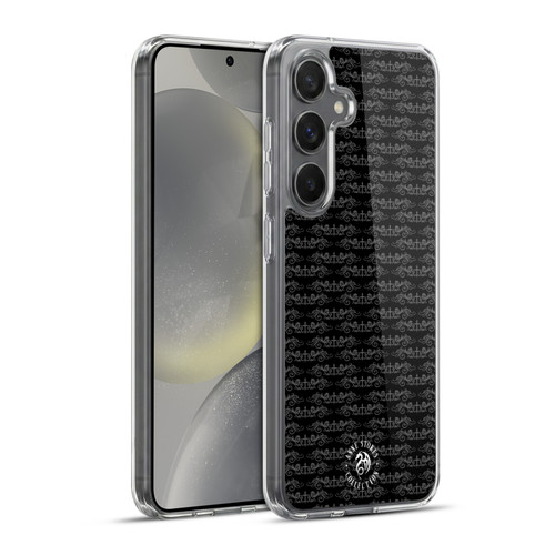 Anne Stokes Dark Hearts Gothic Rose Pattern Soft Gel Case for Samsung Galaxy S24+ 5G & MagSafe