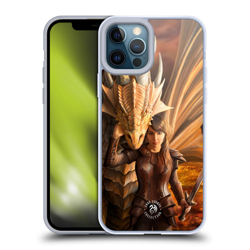 Anne Stokes Dragons 2 Inner Strength Soft Gel Case for Apple iPhone 12 Pro Max