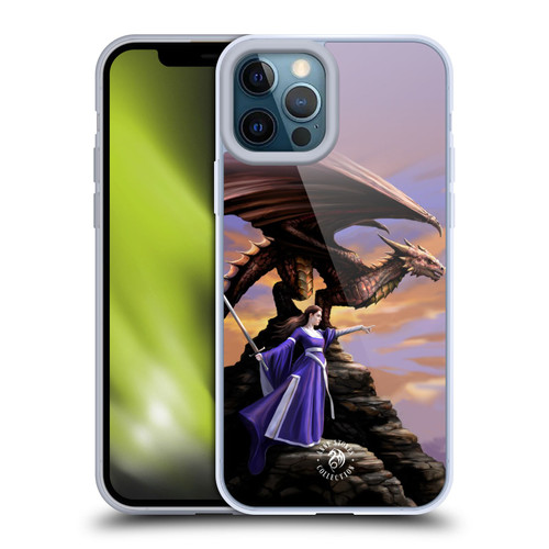 Anne Stokes Dragons 2 Sentinel Soft Gel Case for Apple iPhone 12 Pro Max