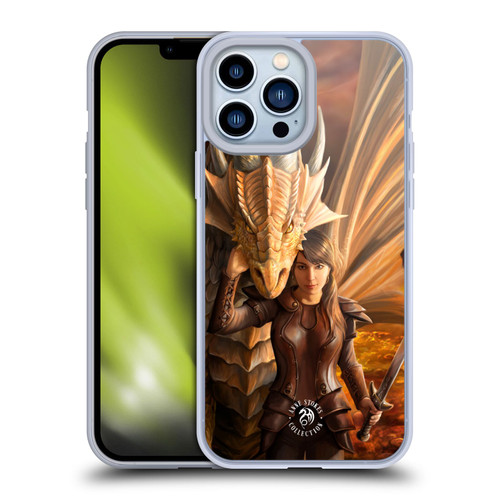 Anne Stokes Dragons 2 Inner Strength Soft Gel Case for Apple iPhone 13 Pro Max