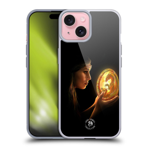 Anne Stokes Dragons 2 Beginnings Soft Gel Case for Apple iPhone 15