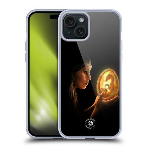 Anne Stokes Dragons 2 Beginnings Soft Gel Case for Apple iPhone 15 Plus