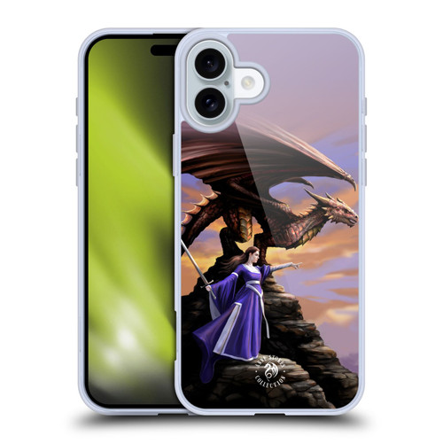 Anne Stokes Dragons 2 Sentinel Soft Gel Case for Apple iPhone 16 Plus
