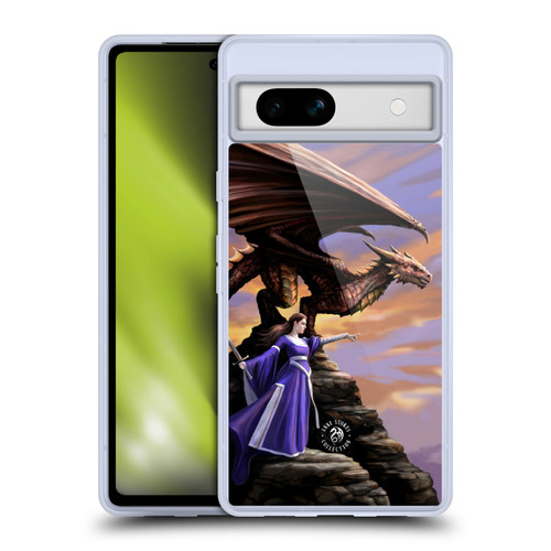 Anne Stokes Dragons 2 Sentinel Soft Gel Case for Google Pixel 7a