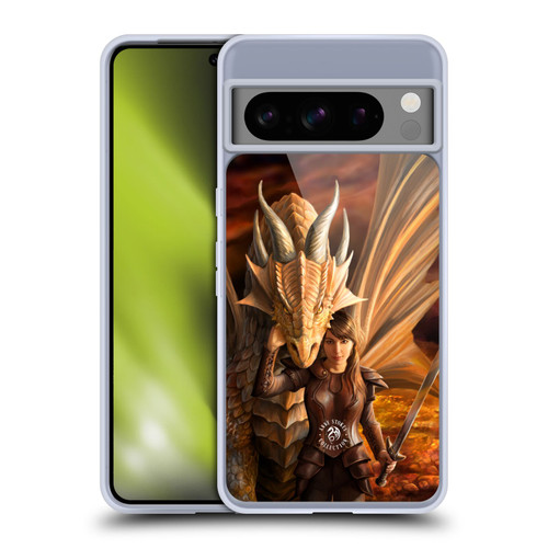 Anne Stokes Dragons 2 Inner Strength Soft Gel Case for Google Pixel 8 Pro