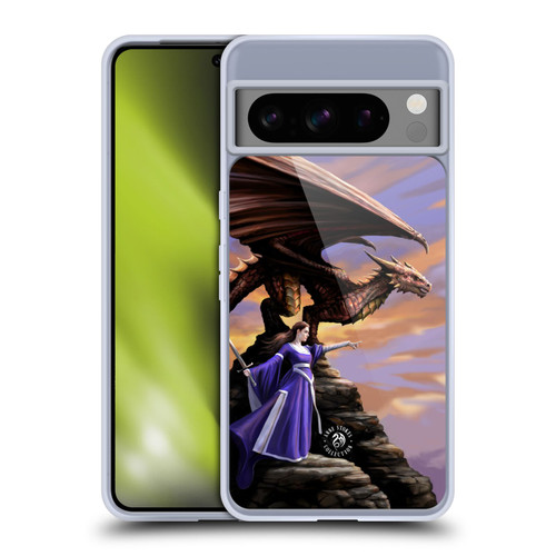 Anne Stokes Dragons 2 Sentinel Soft Gel Case for Google Pixel 8 Pro
