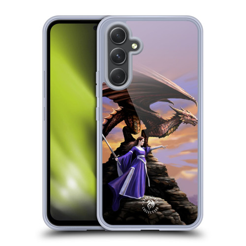 Anne Stokes Dragons 2 Sentinel Soft Gel Case for Samsung Galaxy A54 5G