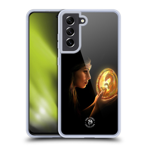 Anne Stokes Dragons 2 Beginnings Soft Gel Case for Samsung Galaxy S21 FE 5G