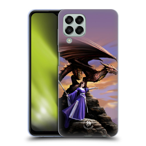 Anne Stokes Dragons 2 Sentinel Soft Gel Case for Samsung Galaxy M33 (2022)