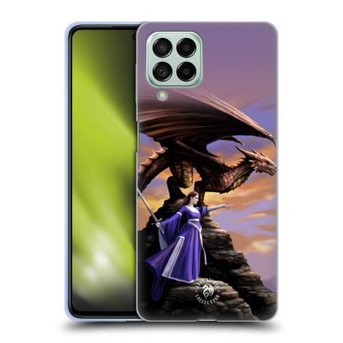 Anne Stokes Dragons 2 Sentinel Soft Gel Case for Samsung Galaxy M53 (2022)
