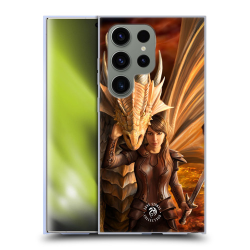 Anne Stokes Dragons 2 Inner Strength Soft Gel Case for Samsung Galaxy S24 Ultra 5G