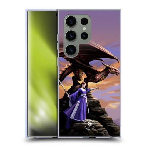 Anne Stokes Dragons 2 Sentinel Soft Gel Case for Samsung Galaxy S24 Ultra 5G