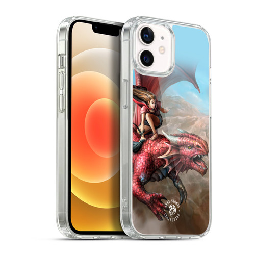 Anne Stokes Dragons 5 Sky Surfer Soft Gel Case for Apple iPhone 12 / iPhone 12 Pro & MagSafe