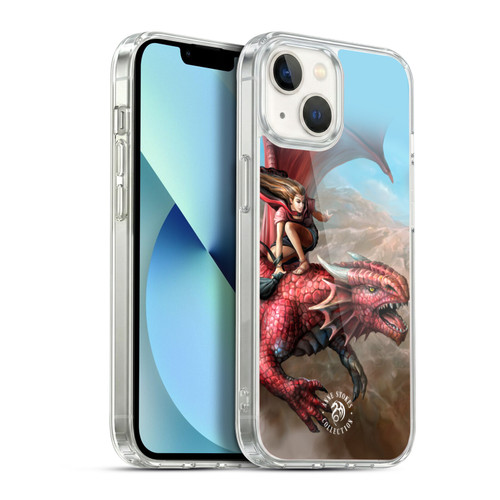Anne Stokes Dragons 5 Sky Surfer Soft Gel Case for Apple iPhone 13
