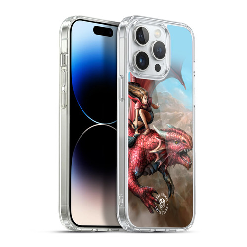 Anne Stokes Dragons 5 Sky Surfer Soft Gel Case for Apple iPhone 13 Pro Max & MagSafe