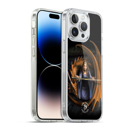 Anne Stokes Dragons 5 The Truth Soft Gel Case for Apple iPhone 14 Pro Max & MagSafe