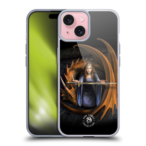 Anne Stokes Dragons 5 The Truth Soft Gel Case for Apple iPhone 15