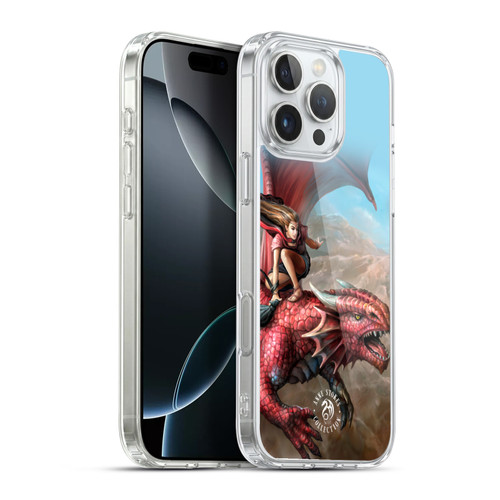 Anne Stokes Dragons 5 Sky Surfer Soft Gel Case for Apple iPhone 16 Pro Max & MagSafe