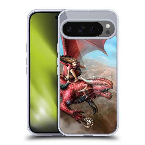 Anne Stokes Dragons 5 Sky Surfer Soft Gel Case for Google Pixel 9 Pro XL