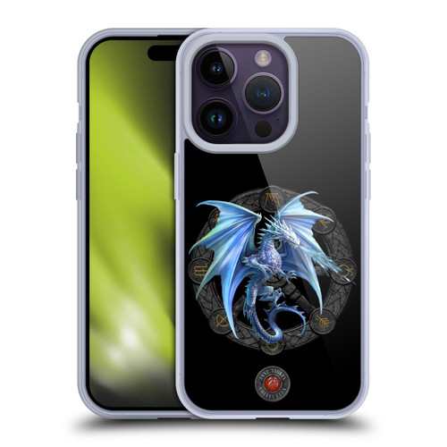 Anne Stokes Dragons Of The Sabbats Yule Winter Solstice Soft Gel Case for Apple iPhone 14 Pro