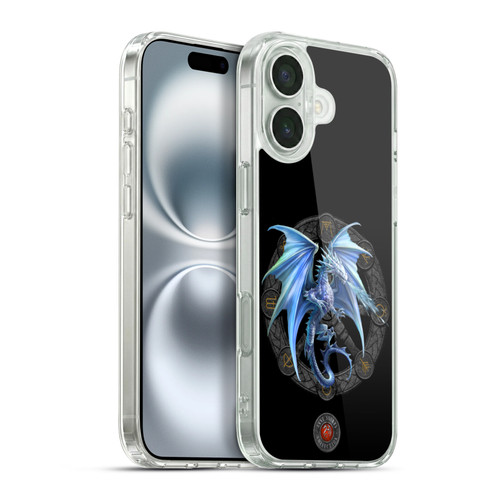 Anne Stokes Dragons Of The Sabbats Yule Winter Solstice Soft Gel Case for Apple iPhone 16 Plus & MagSafe